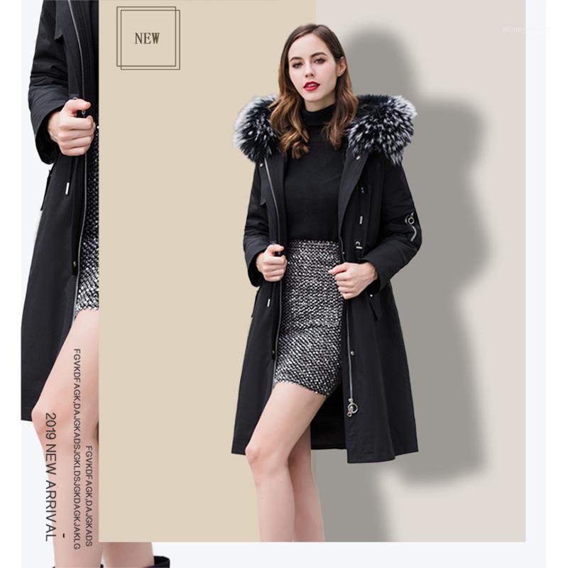 2019 winter women's coat real fur coat in Real Fur parka raccoon collar black liner Women's winter parka raccoon1 
2019 winter women's coat real fur coat in Real Fur parka raccoon collar black liner Women's winter parka raccoon1