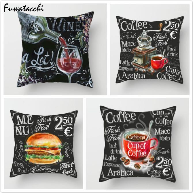 Fuwatacchi series Cushion Cover Coffee Hamberger Wine Pie Juice Pillow Cover for Home Chair Sofa Car Decoration Pillows1
Fuwatacchi series Cushion Cover Coffee Hamberger Wine Pie Juice Pillow Cover for Home Chair Sofa Car Decoration Pillows1