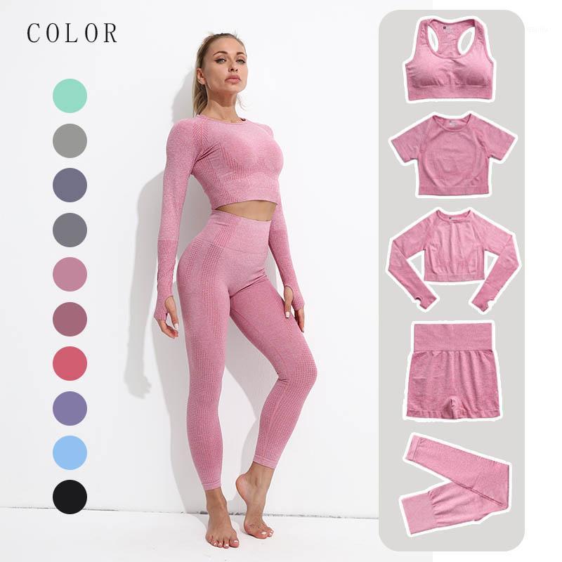 2/3/5 PCS Seamless Yoga Set Gym Clothing High Waist Yoga Pants Tracksuit Women Fitness Clothing Sport Leggings Sportswear Suits1, 2pcs-khaki green
2/3/5 PCS Seamless Yoga Set Gym Clothing High Waist Yoga Pants Tracksuit Women Fitness Clothing Sport Leggings Sportswear Suits1, 2pcs-khaki green