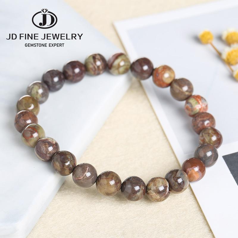 Beaded, Strands JD 1pcs Factory Price Natural Agate Stone Good Luck Picture Banded Body Healthy Gemstone Bracelet Collection Gift
Beaded, Strands JD 1pcs Factory Price Natural Agate Stone Good Luck Picture Banded Body Healthy Gemstone Bracelet Collection Gift