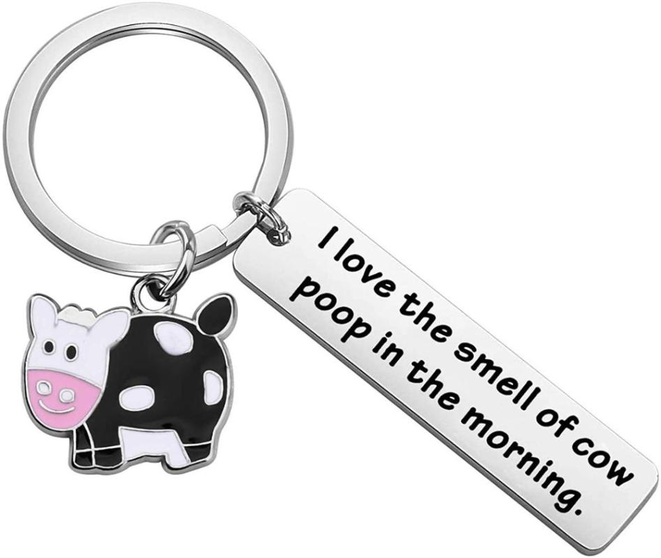 Funny Farmer Keychain Gifts Farmer Key Chain Keyring Car Ring Moto Holder Carabiner I Love The Smell Of Cow Poop In The Morning
Funny Farmer Keychain Gifts Farmer Key Chain Keyring Car Ring Moto Holder Carabiner I Love The Smell Of Cow Poop In The Morning