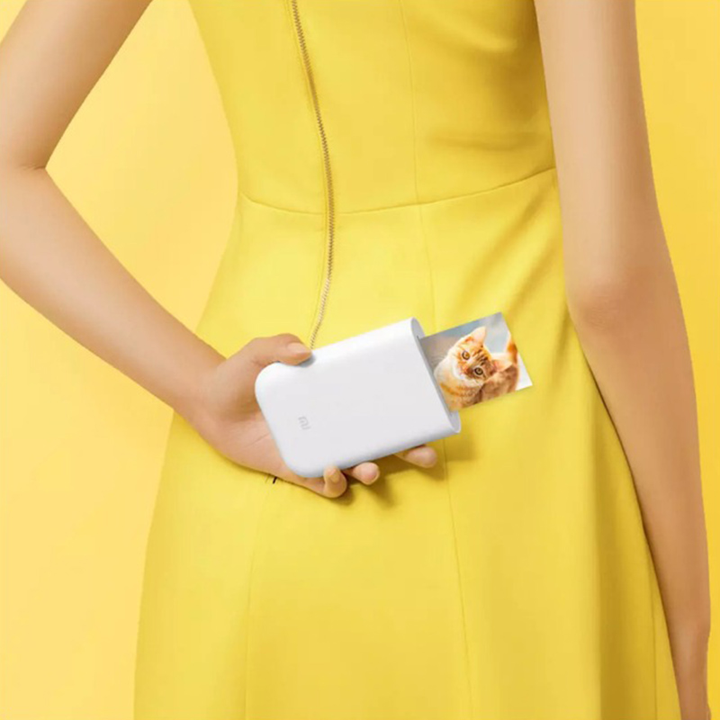 Xiaomi Mijia AR Pocket Printer 300dpi Portable Travel Mini Pocket Printer Party Photo Picture Camera DIY Share 500mAh Picture