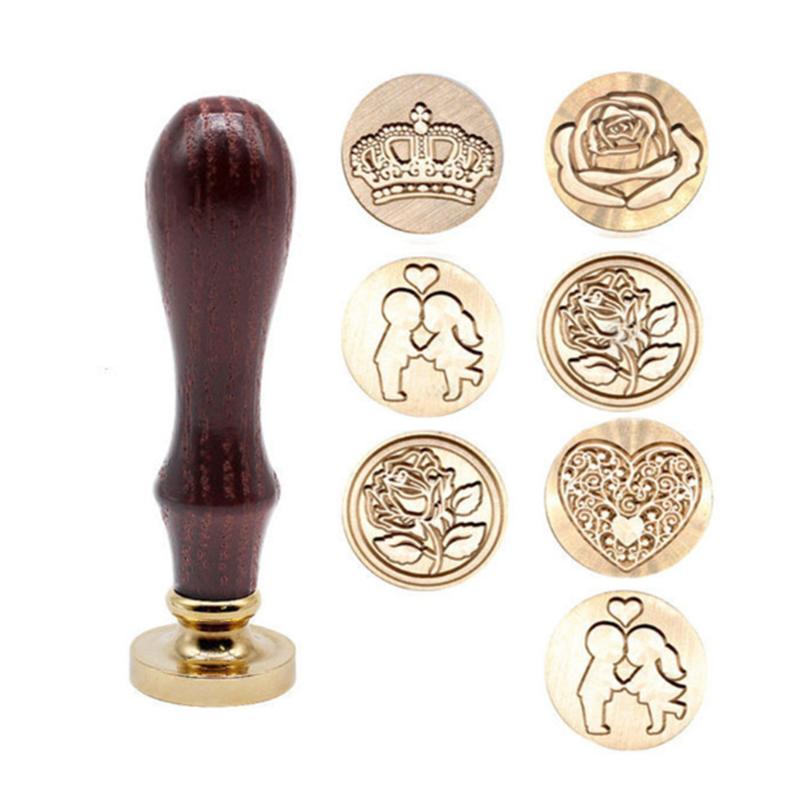 Vintage Wood Handle Wax Stamp Exquisite Paint DIY Invitation Cards Sealing Stamp for Wedding Handmade Art Craft Envelope Sealing
Vintage Wood Handle Wax Stamp Exquisite Paint DIY Invitation Cards Sealing Stamp for Wedding Handmade Art Craft Envelope Sealing
