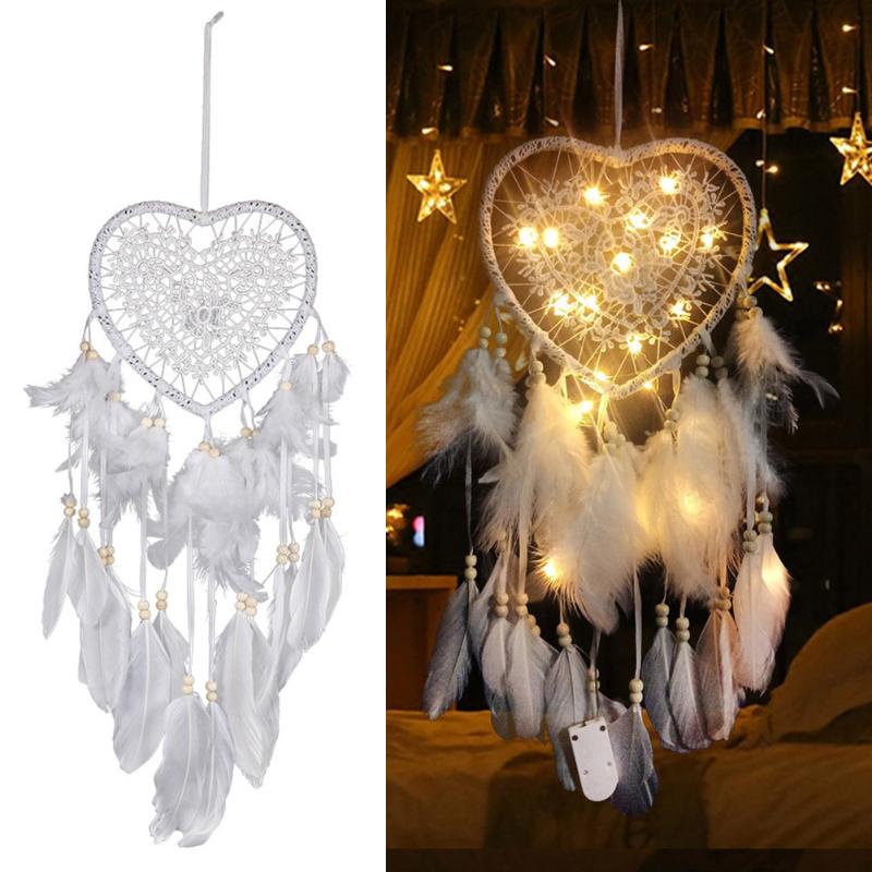 Dream Catcher Net Dreamcatcher with LED Lights Hanging Decoration Room Ornament Gift Craft JS23
Dream Catcher Net Dreamcatcher with LED Lights Hanging Decoration Room Ornament Gift Craft JS23