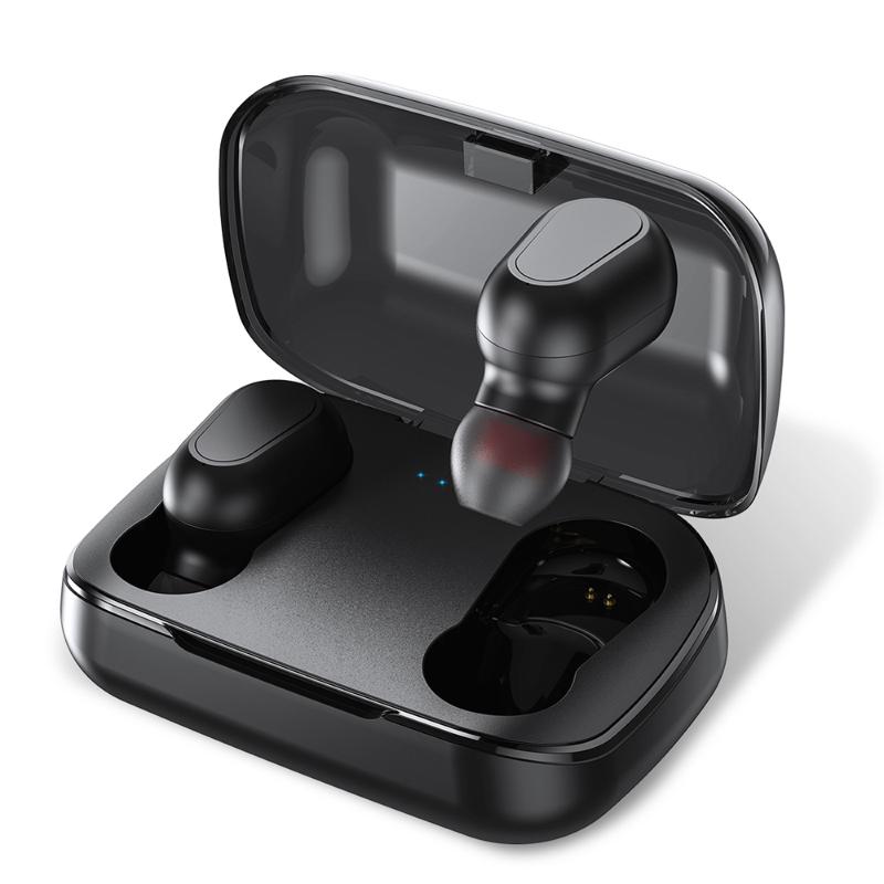 F22 Wireless Headphones TWS Bluetooth 5.0 Mini Earphones Bulit-in Microphone Gamer Headset Waterproof Earbuds for, Black
F22 Wireless Headphones TWS Bluetooth 5.0 Mini Earphones Bulit-in Microphone Gamer Headset Waterproof Earbuds for, Black