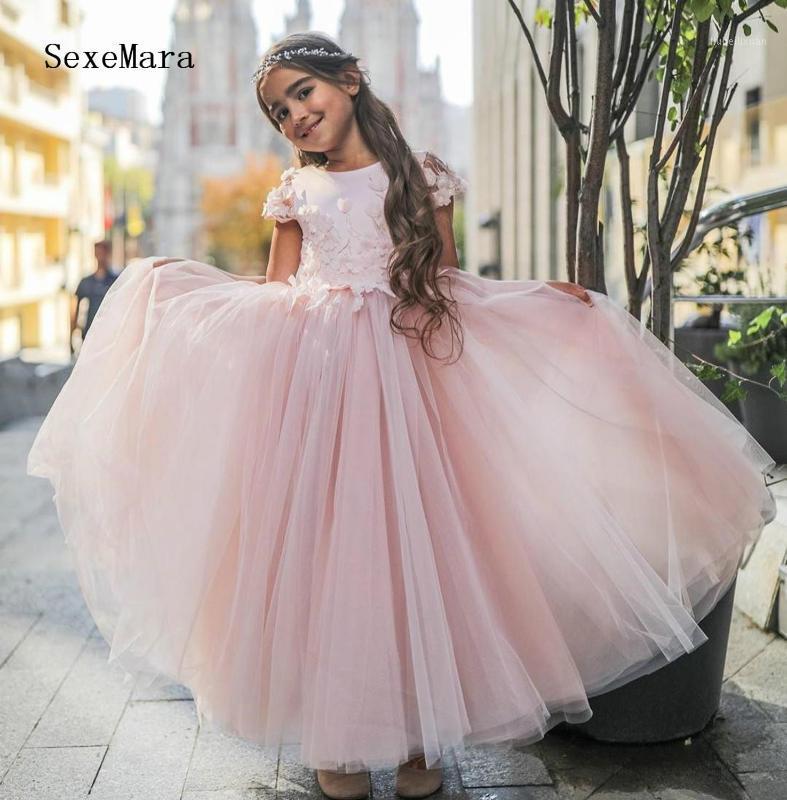 Customized flower girl Dresses for Wedding Party Princess Girls Birthday Dress Children Pageant Gown 2-16years1, Pink 
Customized flower girl Dresses for Wedding Party Princess Girls Birthday Dress Children Pageant Gown 2-16years1, Pink