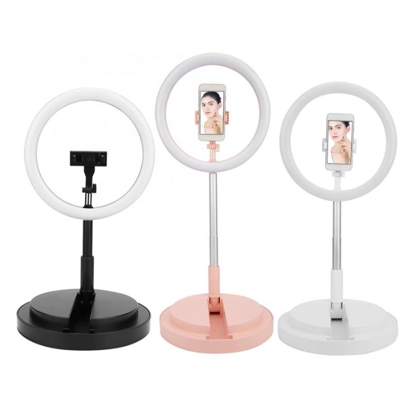 3500-6000K Adjustable USB Fill Light Stand Foldable Mount for Live Streaming Vlog Black/Pink/White
3500-6000K Adjustable USB Fill Light Stand Foldable Mount for Live Streaming Vlog Black/Pink/White