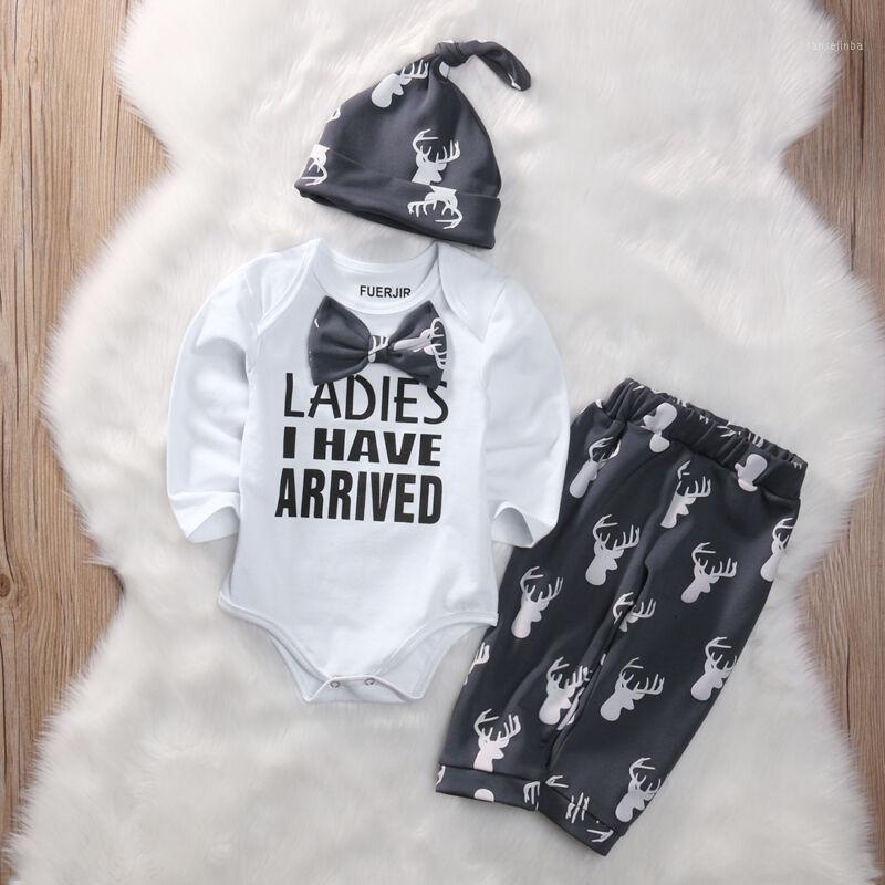Newborn Toddler Infant Baby Boy Girl Clothes Jumpsuit Tops Pants Outfits Hat 3Pcs Set1, As pic
Newborn Toddler Infant Baby Boy Girl Clothes Jumpsuit Tops Pants Outfits Hat 3Pcs Set1, As pic