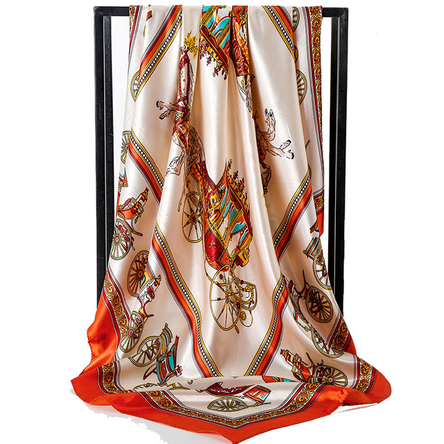 New Designer Scarf for Women Spring Letter Pattern Luxury Scarves High Quality Polyester Silk Long Shawls 90*90 cm
New Designer Scarf for Women Spring Letter Pattern Luxury Scarves High Quality Polyester Silk Long Shawls 90*90 cm