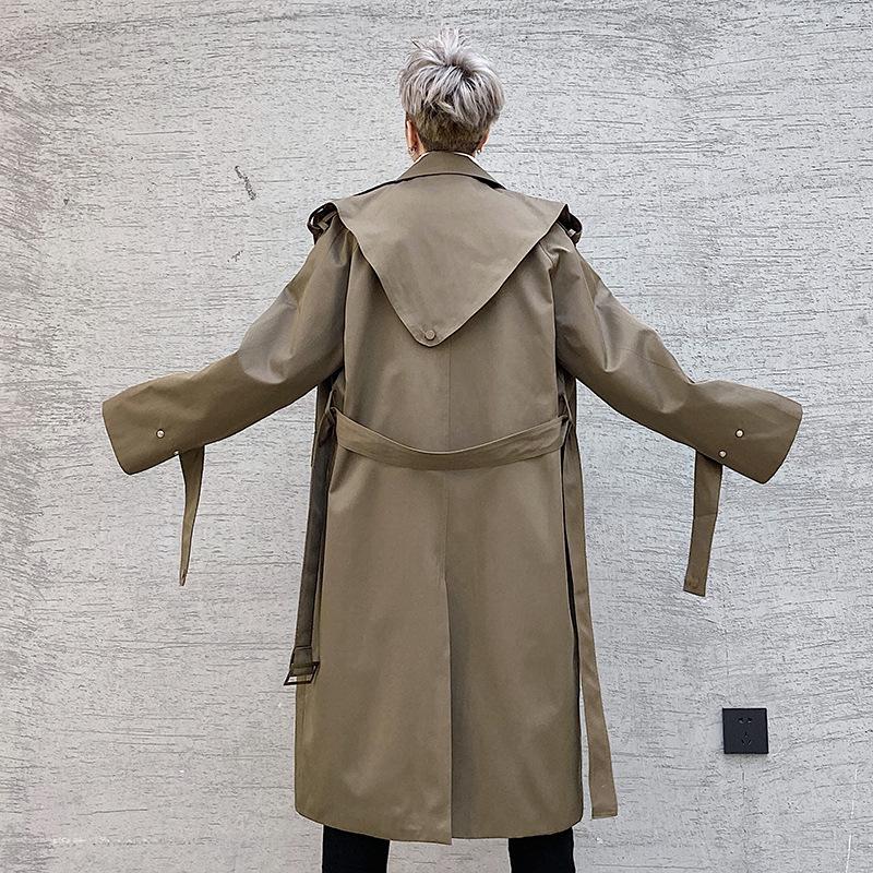 TF Pure Color Long Coat Casual All-match Fashion Loose Windbreaker Autumn Hip-hop Outer Wear Streetwear Jacket, Black
TF Pure Color Long Coat Casual All-match Fashion Loose Windbreaker Autumn Hip-hop Outer Wear Streetwear Jacket, Black