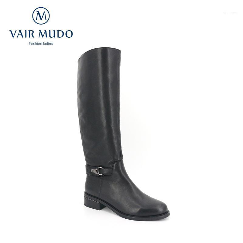 VAIR MUDO Top Quality Women Boots Shoes Elegant Knee-High Boots Women Shoes Genuine Leather Lining Short Plush Warm Winter ZT231, Black
VAIR MUDO Top Quality Women Boots Shoes Elegant Knee-High Boots Women Shoes Genuine Leather Lining Short Plush Warm Winter ZT231, Black