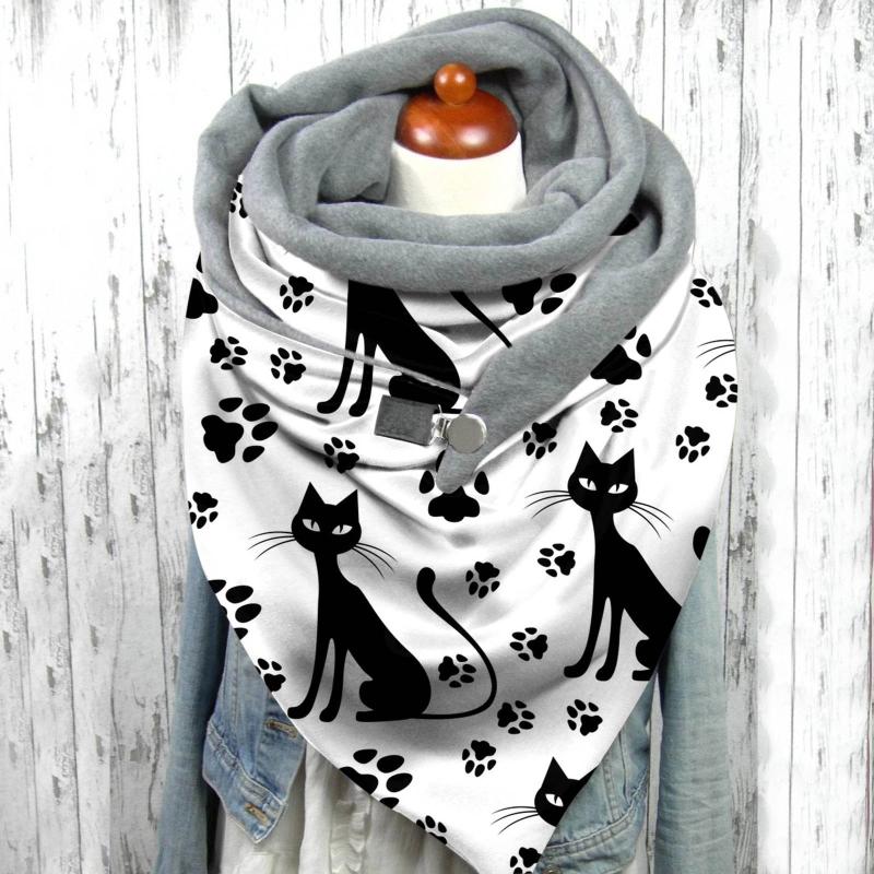 2020 Women Winter Retro Designer Scarf Wraps Women Solid Metal Button Soft Wrap Casual Warm Scarves Shawls British Scarves
2020 Women Winter Retro Designer Scarf Wraps Women Solid Metal Button Soft Wrap Casual Warm Scarves Shawls British Scarves
