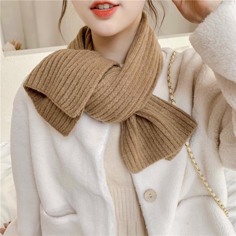 Scarf Female Winter Lovely Joker Pure Color Knitting Neck Collar Winter Scarf for Women Women Foulard Femme Bufanda Mujer
Scarf Female Winter Lovely Joker Pure Color Knitting Neck Collar Winter Scarf for Women Women Foulard Femme Bufanda Mujer