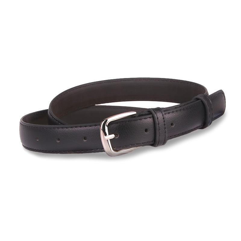 Student's Pu Leather Belt Versatile Casual Women's Pin Buckle Cinturon Gotico Decorative Female Jeans Accessories Black Solid
Student's Pu Leather Belt Versatile Casual Women's Pin Buckle Cinturon Gotico Decorative Female Jeans Accessories Black Solid