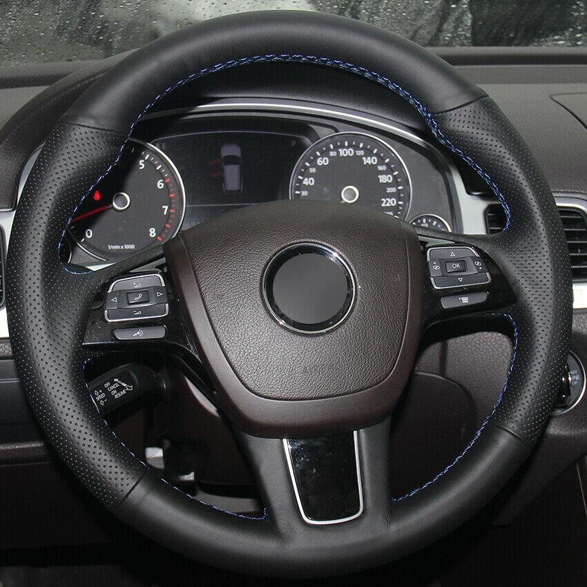 For Volkswagen VW Touareg DIY Black Synthetic Leather Car Steering Wheel Cover Anti-slip fit all season car accessories
For Volkswagen VW Touareg DIY Black Synthetic Leather Car Steering Wheel Cover Anti-slip fit all season car accessories