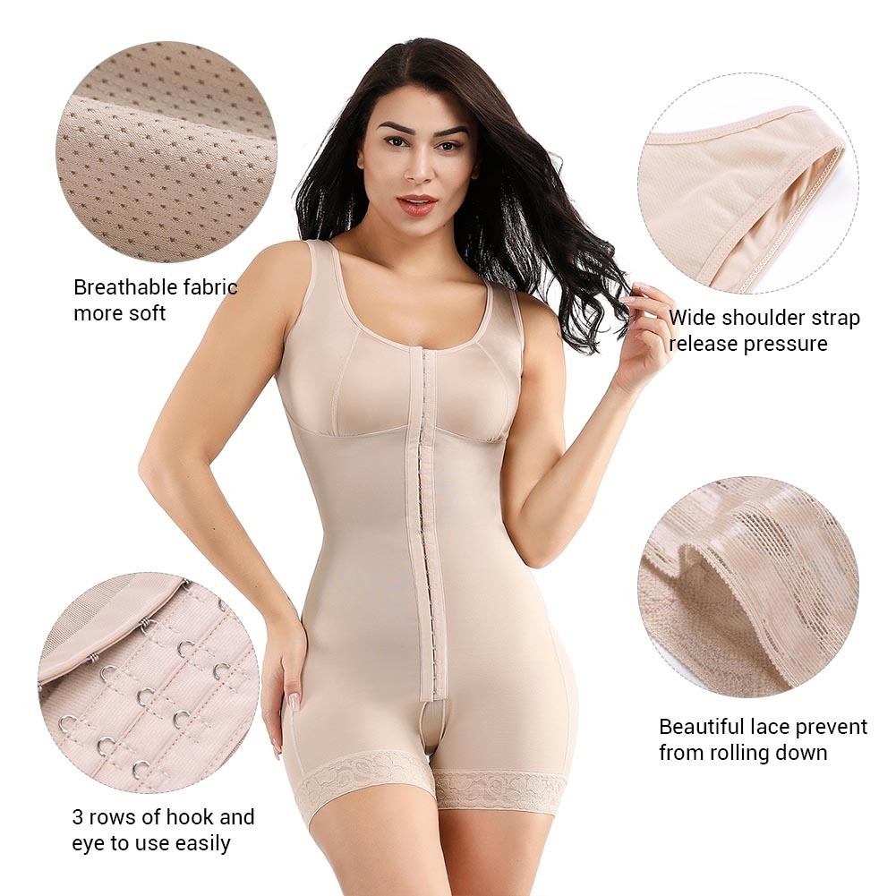 SHER Full Body Shaper Seamless Shapewear Modeling Shapewear Waist Cincher Underbust Bodysuit Slimming Waist Trainer for Women CX200731