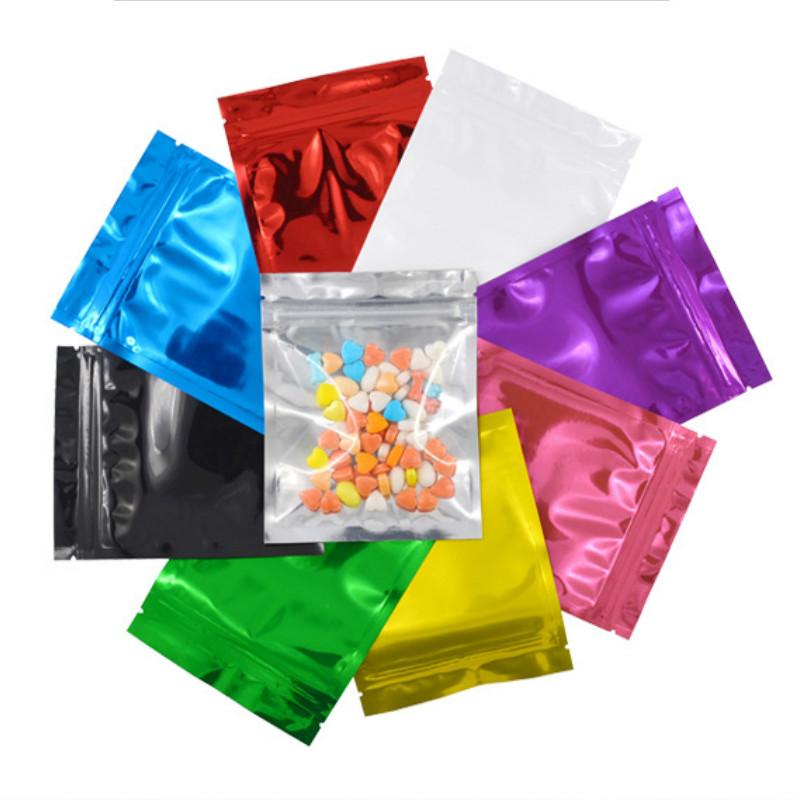 bright color transparent candy packaging bag multi color Resealable Zip Mylar Food Storage Aluminum Foil Bags plastic Smell Proof Pouches
bright color transparent candy packaging bag multi color Resealable Zip Mylar Food Storage Aluminum Foil Bags plastic Smell Proof Pouches