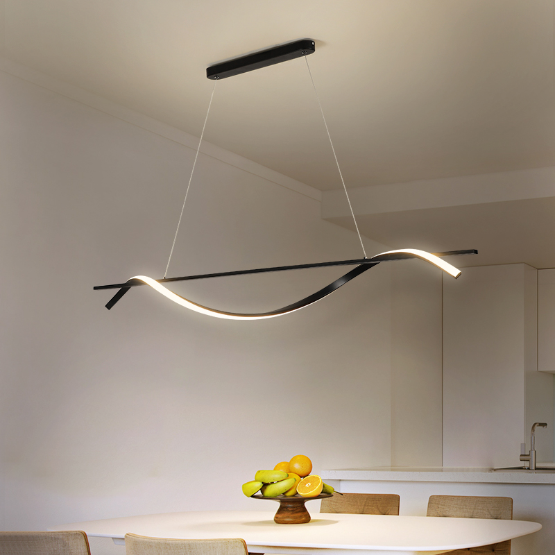 Lighting Nordic LED Pendant Lights with Strip Lights For Kitchen Dining room Hanging Ceiling Lamp AC90-265V Decoration Lighting
Lighting Nordic LED Pendant Lights with Strip Lights For Kitchen Dining room Hanging Ceiling Lamp AC90-265V Decoration Lighting