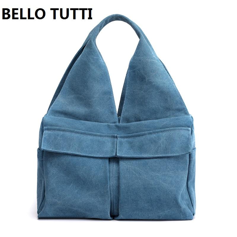 BELLO TUTTI New Tote Handbags Fashion Large Capacity Shoulder Casual Ladies Handbags Zipper Solid Bag Canvas Travel bags, 1980-3
BELLO TUTTI New Tote Handbags Fashion Large Capacity Shoulder Casual Ladies Handbags Zipper Solid Bag Canvas Travel bags, 1980-3