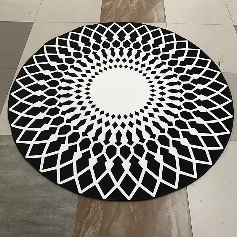 European Geometric Round Carpet For Living Room Children Bedroom Rugs Carpets Computer Chair Floor Mat Cloakroom Carpet 100cm, 01
European Geometric Round Carpet For Living Room Children Bedroom Rugs Carpets Computer Chair Floor Mat Cloakroom Carpet 100cm, 01