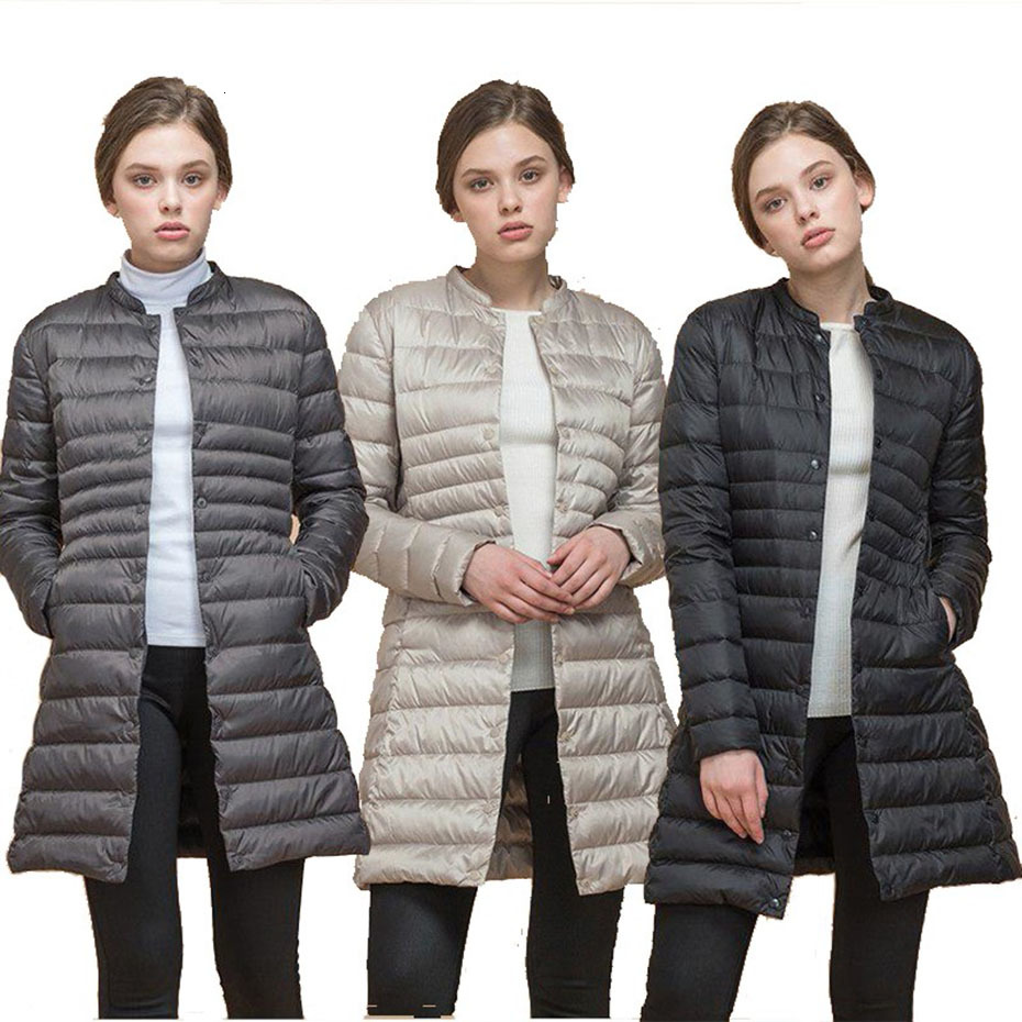 2021 New Women Spring Autumn Warm Plus Size Light Down Jacket Long Overcoat Slim Solid Jackets Winter Padded Coat Rwf5, Black
2021 New Women Spring Autumn Warm Plus Size Light Down Jacket Long Overcoat Slim Solid Jackets Winter Padded Coat Rwf5, Black