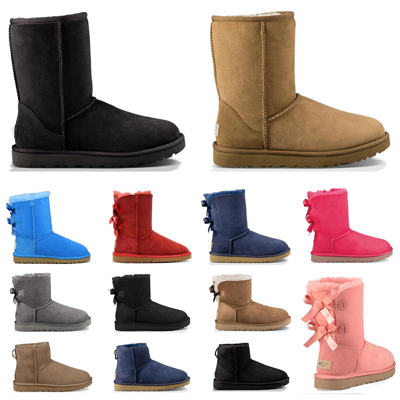2020 women snow boots triple black chestnut brown navy blue red beige fashion classic ankle short boot womens booties winter shoes size 5-10, #8 blue 2 bow
2020 women snow boots triple black chestnut brown navy blue red beige fashion classic ankle short boot womens booties winter shoes size 5-10, #8 blue 2 bow