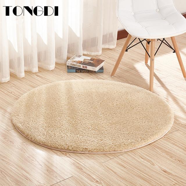 TONGDI Round Carpet Mat Soft Pashmina Plush Suede Absorbent Anti-slip Rug Decor For Home Bathroom Parlour Living Room Kitchen 
TONGDI Round Carpet Mat Soft Pashmina Plush Suede Absorbent Anti-slip Rug Decor For Home Bathroom Parlour Living Room Kitchen