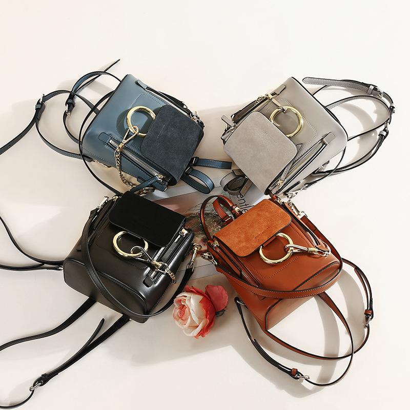 Designer- Woman Leather Both Shoulders Matting Cowhide Ring Package Hand Bill Of Lading Shoulder bag, Blue haze
Designer- Woman Leather Both Shoulders Matting Cowhide Ring Package Hand Bill Of Lading Shoulder bag, Blue haze