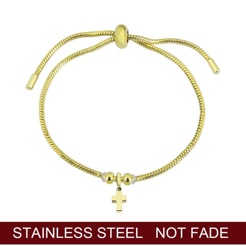 Charm Bracelets Charmlit Stainless Steel Cross Bracelet Women Female Christmas Simple Chain Bangle Pulseira Gifts
Charm Bracelets Charmlit Stainless Steel Cross Bracelet Women Female Christmas Simple Chain Bangle Pulseira Gifts