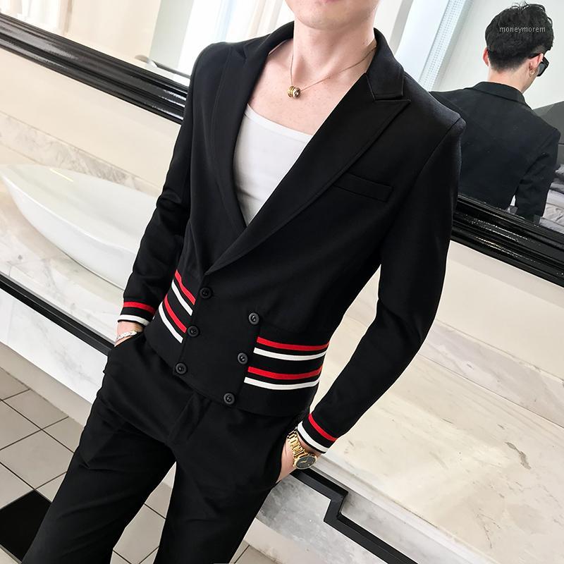 Mens Stylish Blazer British's Style Casual Slim Fit Suit Jacket Men Coat Terno Masculino Veste Costume Homme Deep V Sexy Outfit1, Black
Mens Stylish Blazer British's Style Casual Slim Fit Suit Jacket Men Coat Terno Masculino Veste Costume Homme Deep V Sexy Outfit1, Black