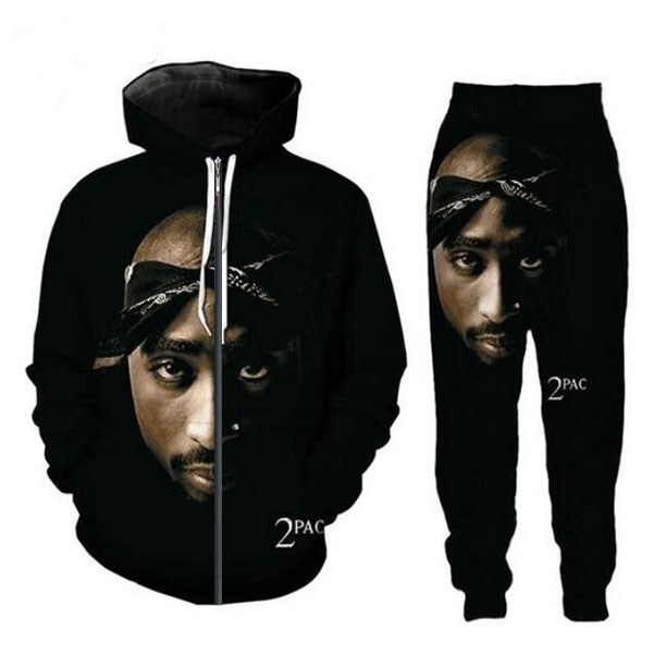 Release New Men/Womens Tupac 2Pac Funny 3D Print Fashion Tracksuits Pants + Zipper Hoodie Casual Sportswear k026, Gray
Release New Men/Womens Tupac 2Pac Funny 3D Print Fashion Tracksuits Pants + Zipper Hoodie Casual Sportswear k026, Gray