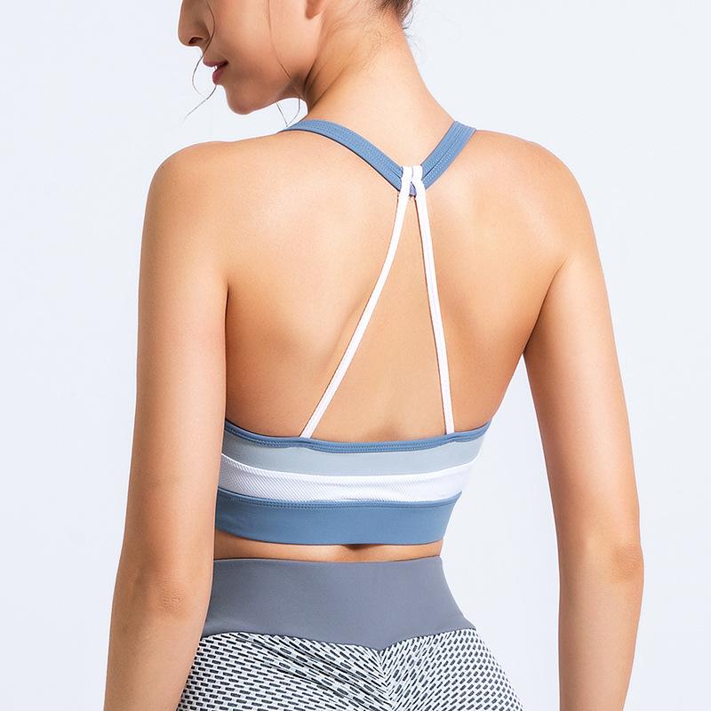 Sports Underwear Woman Yoga Bra Top Shockproof Beautiful Back U-Neck Sling Breathable Quick Dry Anti-Sweat Gathered Sportswear, Black
Sports Underwear Woman Yoga Bra Top Shockproof Beautiful Back U-Neck Sling Breathable Quick Dry Anti-Sweat Gathered Sportswear, Black