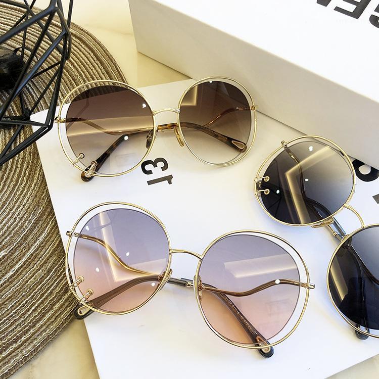 Sunglasses Vintage Round Oversized Women Brand Designer Ladies Shades Stylish Large Frame Gradient Sun Glasses FML1
Sunglasses Vintage Round Oversized Women Brand Designer Ladies Shades Stylish Large Frame Gradient Sun Glasses FML1