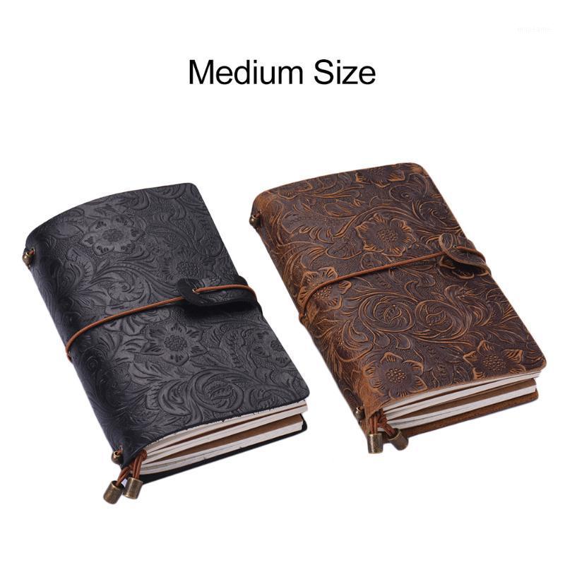 Full Grain Leather Refillable Travel Journal Notebook Diary Embossed Flower Pattern Daily Notepad Cover with Elastic Strap Gift1
Full Grain Leather Refillable Travel Journal Notebook Diary Embossed Flower Pattern Daily Notepad Cover with Elastic Strap Gift1