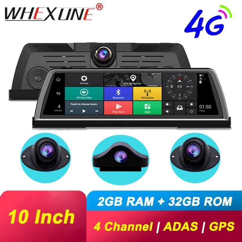 WHEXUNE 4CH Cameras Car DVR FHD Video Recorder 10" Android 5.1 GPS Navi Center Console ADAS Wifi Dash Cam Panoramic1
WHEXUNE 4CH Cameras Car DVR FHD Video Recorder 10" Android 5.1 GPS Navi Center Console ADAS Wifi Dash Cam Panoramic1