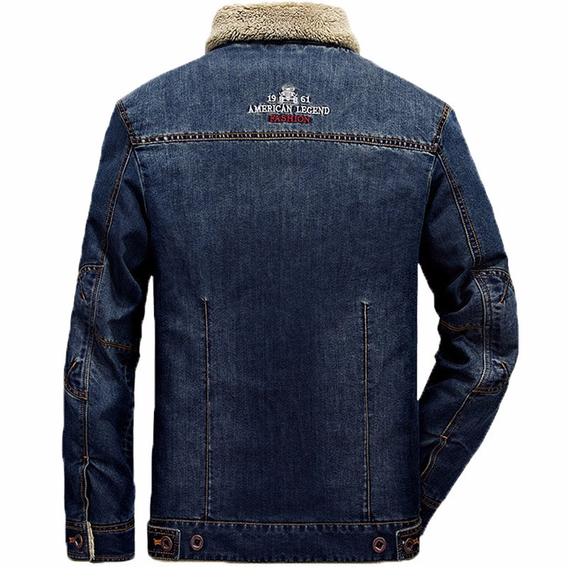 Coats Fashion Clothing Denim Jackets Thick Winter Jackets Warm Jackets Jeans Men coat T200107