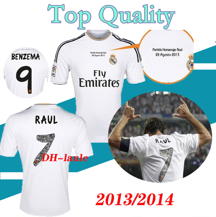 XXL 2013 2014 real madrids soccer jerseys 13 14 RAUL Retro football shirts Vintage ISCO Maillot SERGIO RAMOS BENZEMA Camiseta, No name no number no patches
XXL 2013 2014 real madrids soccer jerseys 13 14 RAUL Retro football shirts Vintage ISCO Maillot SERGIO RAMOS BENZEMA Camiseta, No name no number no patches