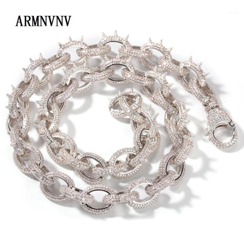 ARMNVNV Hip Hop 3A Cubic Zirconia Paved Bling Iced Out Rivet O Shape Link Chain Chokers Necklaces for Men Rapper Jewelry1
ARMNVNV Hip Hop 3A Cubic Zirconia Paved Bling Iced Out Rivet O Shape Link Chain Chokers Necklaces for Men Rapper Jewelry1