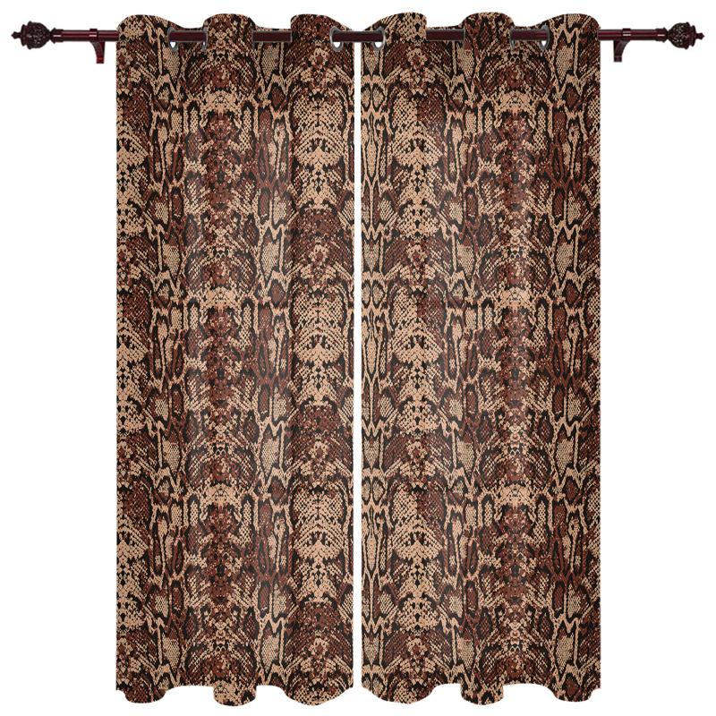 Python Pattern Window Curtains Kitchen Bedroom Decor Christmas Curtains Home Draperies for Living Room, As pic
Python Pattern Window Curtains Kitchen Bedroom Decor Christmas Curtains Home Draperies for Living Room, As pic