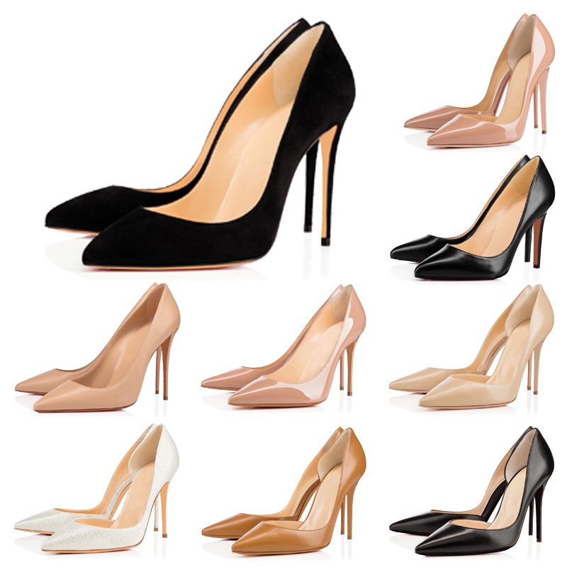 Designer Sandals Red Bottom Women High Heels Nude black White Pointed Sandal Studded Leather Shoes Fashion Dress Shoe Size 35-44, 16
Designer Sandals Red Bottom Women High Heels Nude black White Pointed Sandal Studded Leather Shoes Fashion Dress Shoe Size 35-44, 16