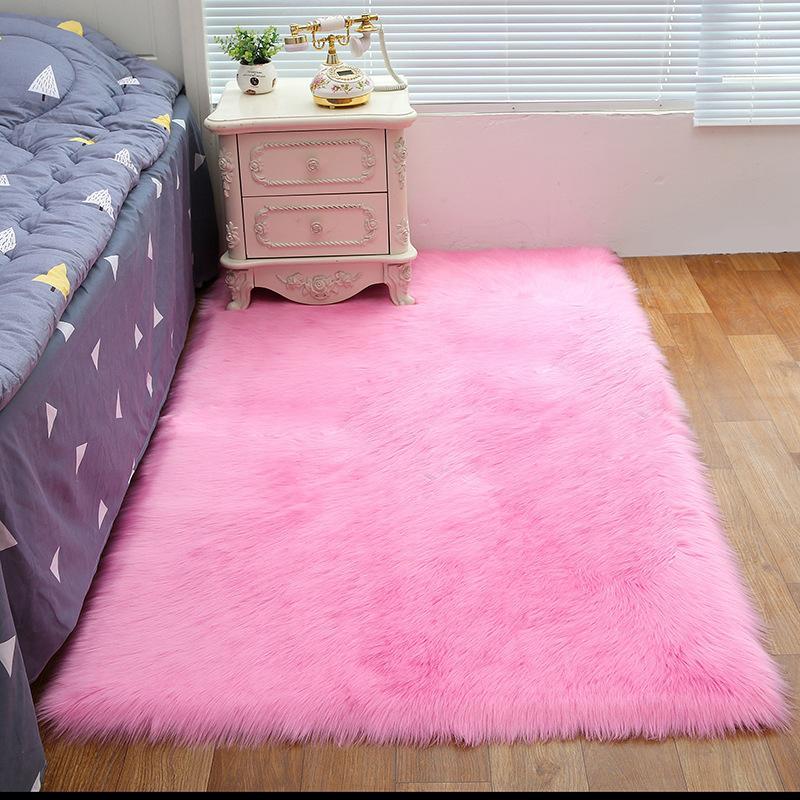 Rectangle Artificial Wool Carpets Comfortable Fluffy Area Rug for Bedroom Living Room Anti slip Floor Carpet Chair Sofa Soft Mat1, 23
Rectangle Artificial Wool Carpets Comfortable Fluffy Area Rug for Bedroom Living Room Anti slip Floor Carpet Chair Sofa Soft Mat1, 23