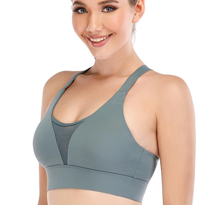 Fashion Running Sports Bras for Women Mesh Stitching Back Fitness Yoga Underwear Active Wear Casual Brassiere Padded Plus Size, Black
Fashion Running Sports Bras for Women Mesh Stitching Back Fitness Yoga Underwear Active Wear Casual Brassiere Padded Plus Size, Black
