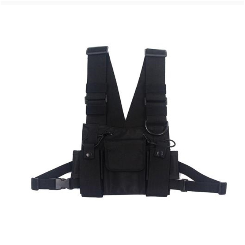 Black Tactical Bag Men Nylon Chest Rig Bag Hip Hop Streetwear Functional Boy Chest Rig Kanye West Wist Pack Tactical Waist Pack
Black Tactical Bag Men Nylon Chest Rig Bag Hip Hop Streetwear Functional Boy Chest Rig Kanye West Wist Pack Tactical Waist Pack