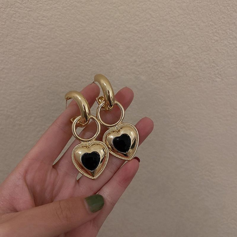 Stud 2021 Year Look Party Jewelry Vintage Post Allergy Free Chunky Loop Heart Earrings For Women
Stud 2021 Year Look Party Jewelry Vintage Post Allergy Free Chunky Loop Heart Earrings For Women