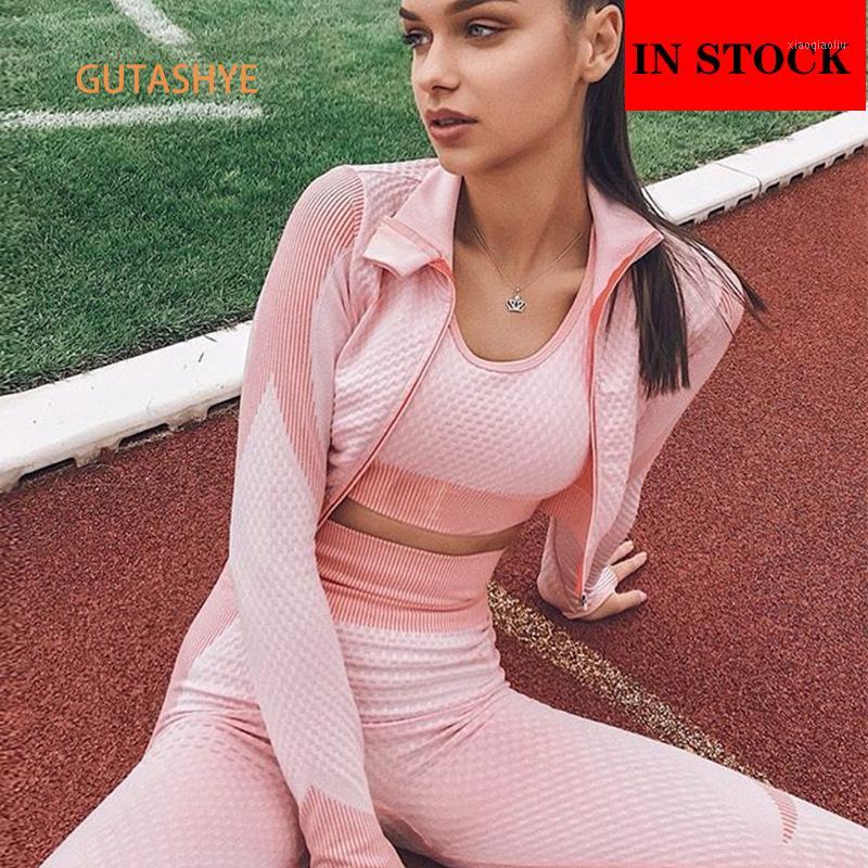 GUTASHYE Sport Suit Woman Seamless Running Tracksuit Sportswear Gym Crop Top Yoga Pant Fitness Clothes Workout Leggings Yoga Set1, Bra pink
GUTASHYE Sport Suit Woman Seamless Running Tracksuit Sportswear Gym Crop Top Yoga Pant Fitness Clothes Workout Leggings Yoga Set1, Bra pink