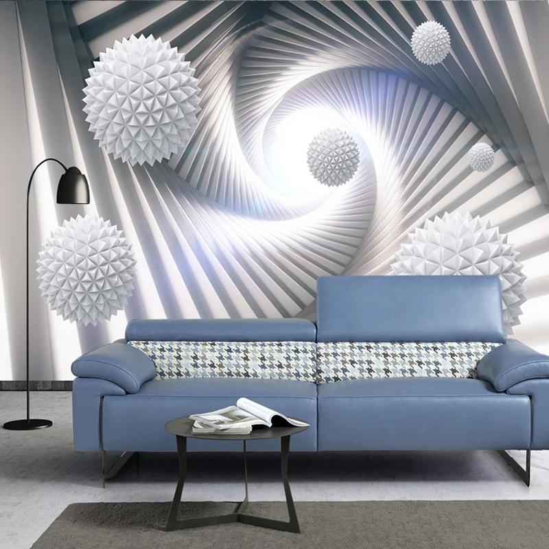 Custom 3D Wall Murals Wallpaper Modern Abstract Stereoscopic Space Circle Ball Living Room TV Background Mural WallPaper Mural, Silk cloth
Custom 3D Wall Murals Wallpaper Modern Abstract Stereoscopic Space Circle Ball Living Room TV Background Mural WallPaper Mural, Silk cloth