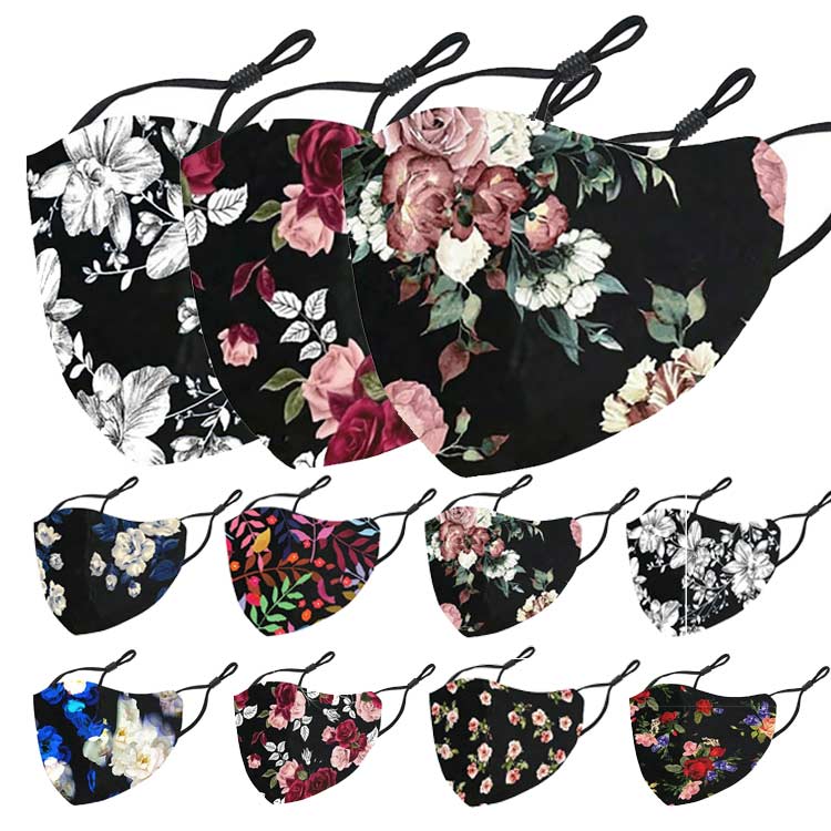 face mask designer Rose flower men women colorful masks beautiful flowers printing boys girls black red white dust-proof facemask
face mask designer Rose flower men women colorful masks beautiful flowers printing boys girls black red white dust-proof facemask