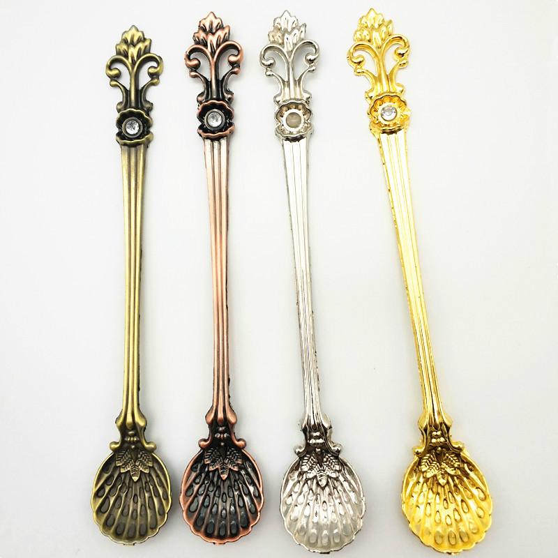 Lengthened Iridine Vintage coffee spoon creative stirring special ice spoon Arab style Egg Melon Coffee Salt Spoons
Lengthened Iridine Vintage coffee spoon creative stirring special ice spoon Arab style Egg Melon Coffee Salt Spoons