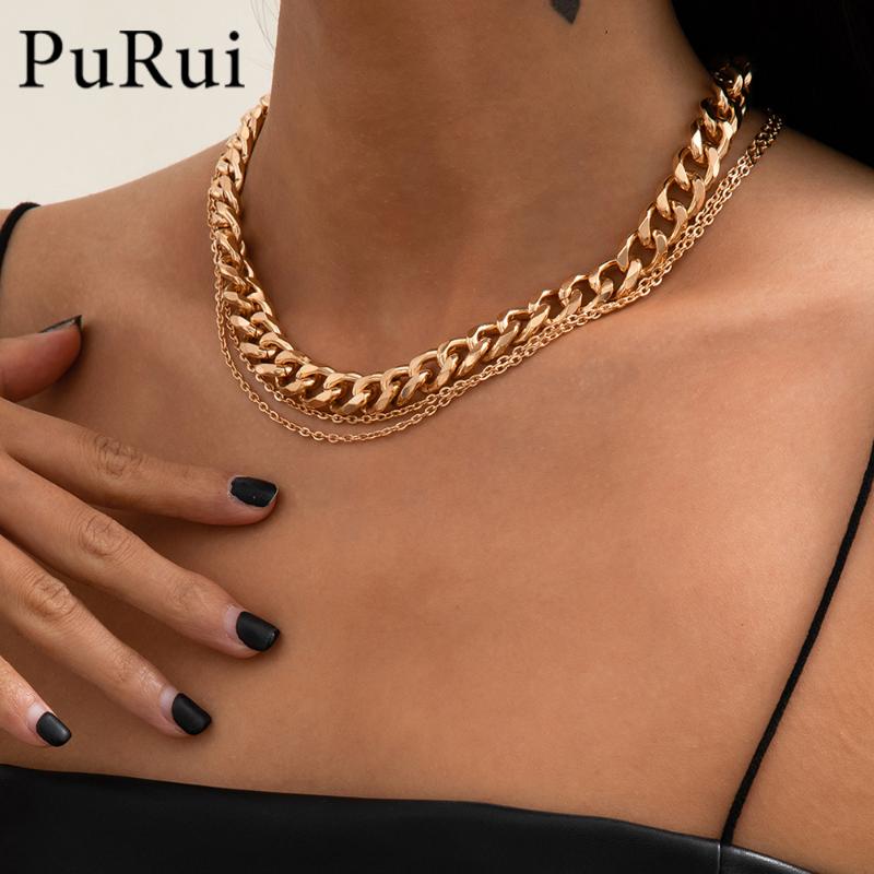 Chokers 2021 Trendy Chunky Link Chain Choker Necklace Set Punk Easy Hook Neck Chains For Women Jewelry Chocker Goth Accessories
Chokers 2021 Trendy Chunky Link Chain Choker Necklace Set Punk Easy Hook Neck Chains For Women Jewelry Chocker Goth Accessories