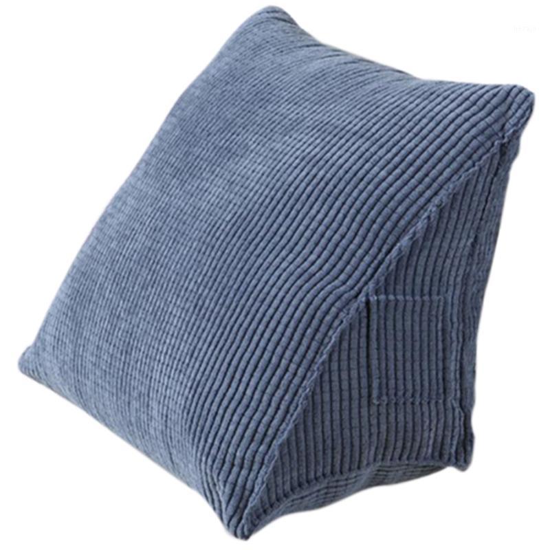 Practical Reading Backrest Cushion Wedge Pillow Back Cushion Lumbar Pad Bed Office Chair Rest Pillow Back Support Pillow(Blue)1
Practical Reading Backrest Cushion Wedge Pillow Back Cushion Lumbar Pad Bed Office Chair Rest Pillow Back Support Pillow(Blue)1